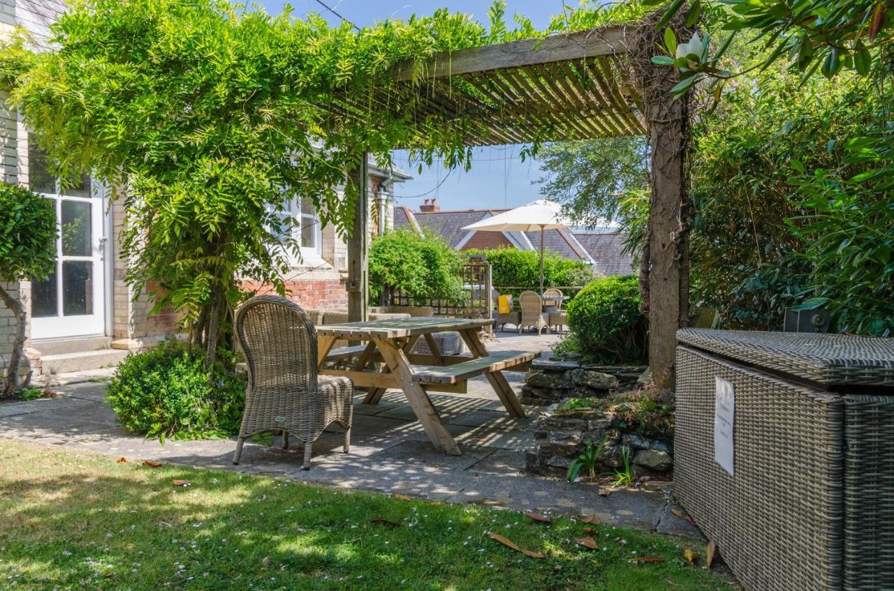 Villa Luxury Victorian School With Views Of Harbour Fowey Esterno foto