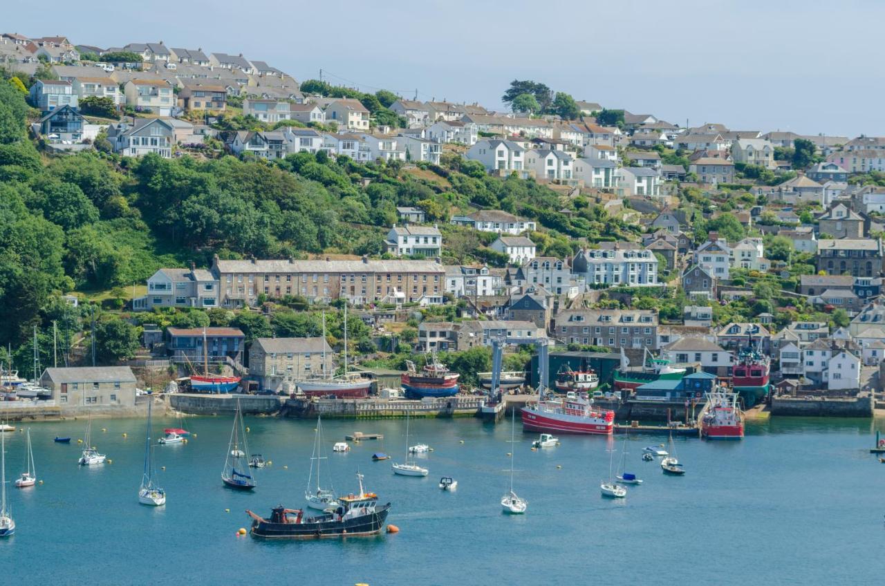Villa Luxury Victorian School With Views Of Harbour Fowey Esterno foto