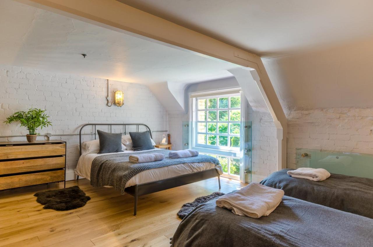 Villa Luxury Victorian School With Views Of Harbour Fowey Esterno foto